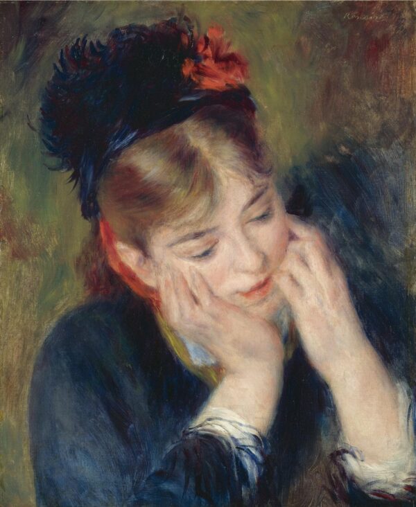 Reflexion – Pierre-Auguste Renoir Pierre-Auguste Renoir 70x85