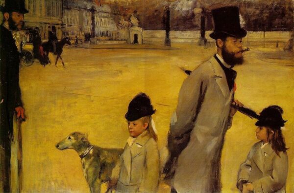 Place de la Concorde (Degas) – Edgar Degas Edgar Degas 105x70