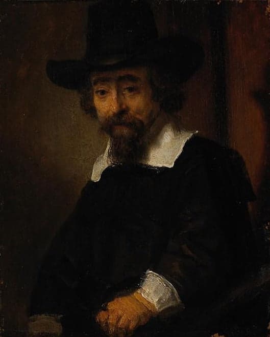 Porträt von Ephraim Bueno – Rembrandt van Rijn Rembrandt van Rijn 70x85