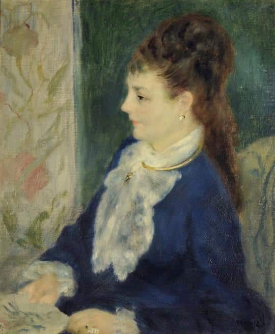 Porträt von Madame X – Pierre-Auguste Renoir Pierre-Auguste Renoir 70x85