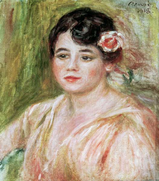 Porträt von Adèle Besson – Pierre-Auguste Renoir Pierre-Auguste Renoir 70x70