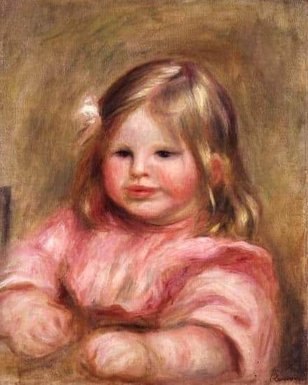 Porträt von Coco – Pierre-Auguste Renoir Pierre-Auguste Renoir 70x85