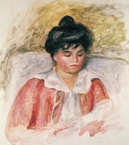 Porträt von Madame Albert André – Pierre-Auguste Renoir Pierre-Auguste Renoir 70x70