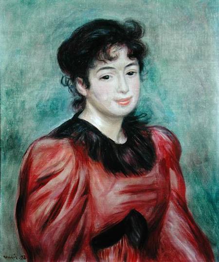 Porträt von Mademoiselle Victorine de Bellio – Pierre-Auguste Renoir Pierre-Auguste Renoir 70x85