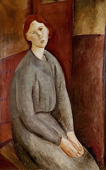 Porträt von Annie Bjarne – Amadeo Modigliani 70x105