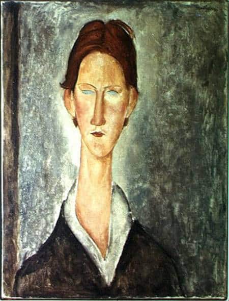 Porträt eines Studenten – Amadeo Modigliani 70x105