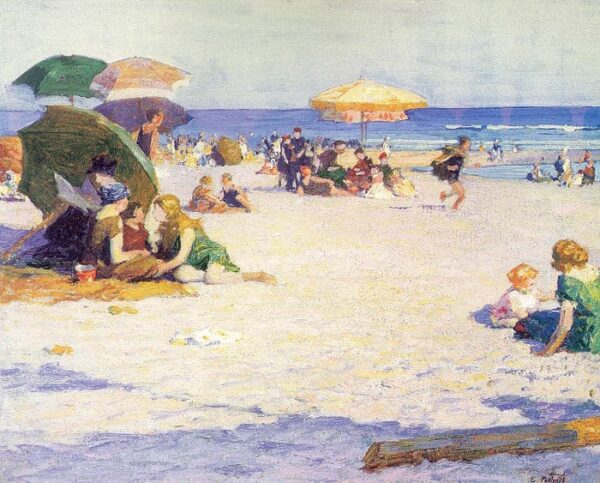 Long Beach – Edward Henry Potthast Edward Henry Potthast 85x75