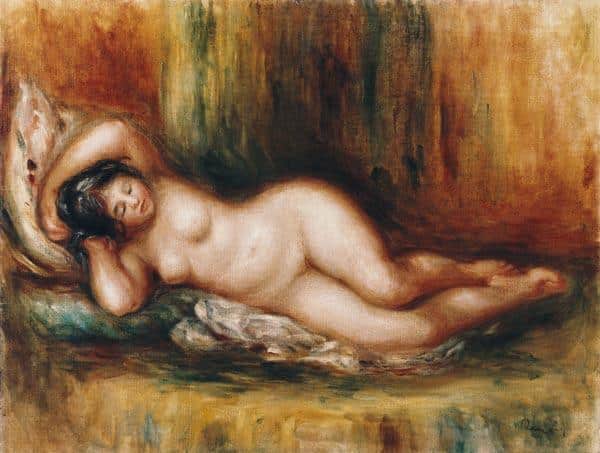 Bassin der Entspannung – Pierre-Auguste Renoir Pierre-Auguste Renoir 85x75