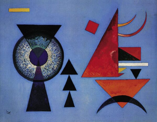 Sanfte Rauheit – Vassily Kandinsk Wassily Kandinsky 85x75