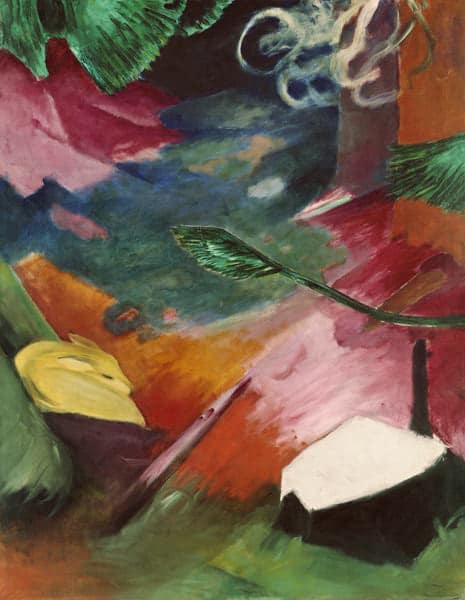 Reh im Wald I – Franz Marc Franz Marc 70x70