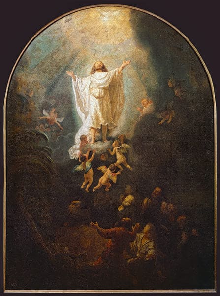 Aufstieg Christi 1636 – Rembrandt van Rijn Rembrandt van Rijn 70x85