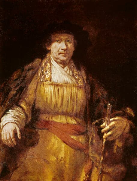 Selbstporträt 1658 – Rembrandt van Rijn Rembrandt van Rijn 70x85