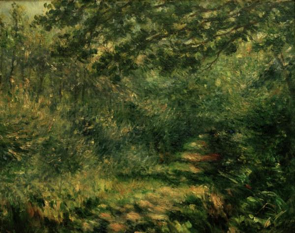 Waldweg c. 1875 – Pierre-Auguste Renoir Pierre-Auguste Renoir 85x75