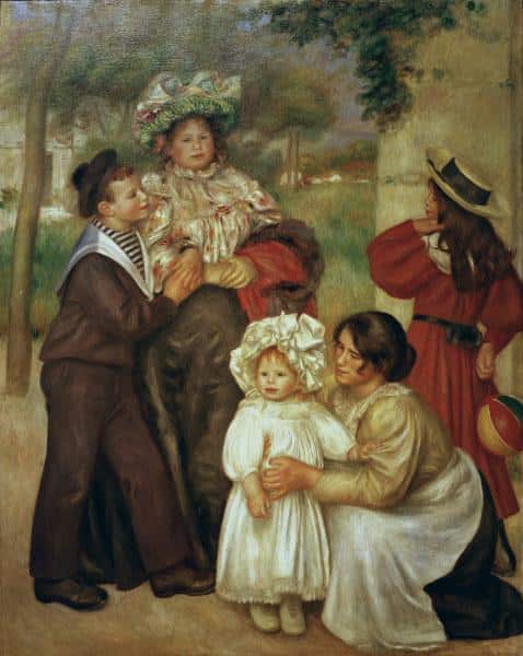 Renoir Die Künstlerfamilie 1896 – Pierre-Auguste Renoir Pierre-Auguste Renoir 70x85