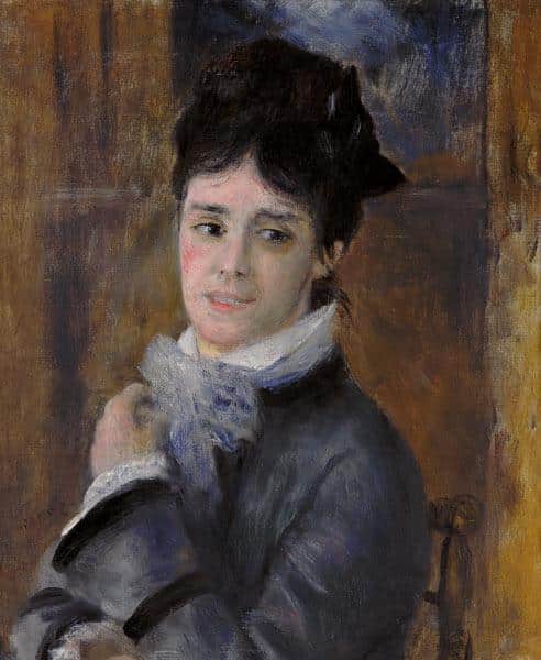 Madame Monet 1872 von Pierre-Auguste Renoir Pierre-Auguste Renoir 70x85