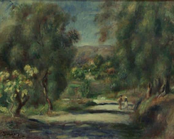 Landschaft von Cagnes 1900 – Pierre-Auguste Renoir Pierre-Auguste Renoir 85x75