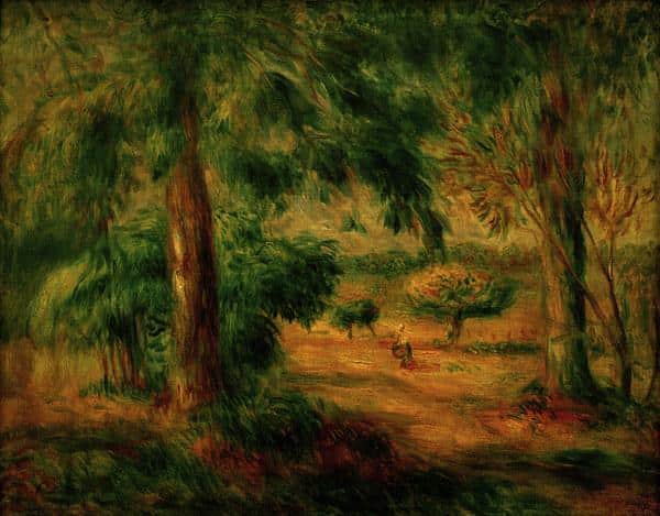 Landschaft des Midi 1895 – Pierre-Auguste Renoir Pierre-Auguste Renoir 85x75