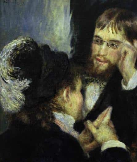 Die Unterhaltung c.1878 – Pierre-Auguste Renoir Pierre-Auguste Renoir 70x85