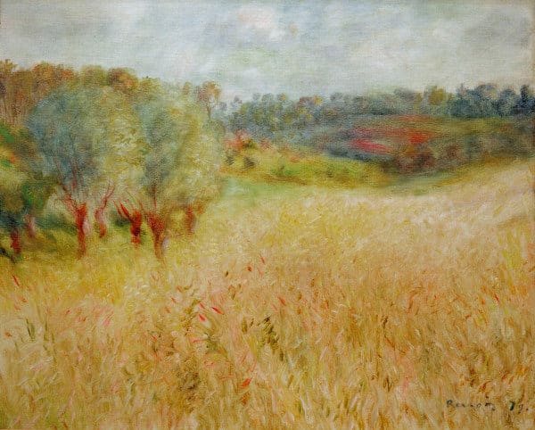 Das Maisfeld 1879 (Renoir) – Pierre-Auguste Renoir Pierre-Auguste Renoir 85x75