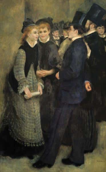 Die Ausstellung des Konservatoriums 1877 – Pierre-Auguste Renoir Pierre-Auguste Renoir 70x105