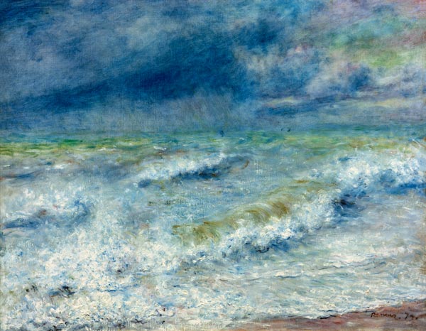 Meereslandschaft – Pierre-Auguste Renoir Pierre-Auguste Renoir 85x75