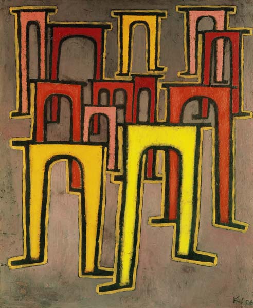 Die Revolution des Viadukts – Paul Klee Paul Klee 70x85