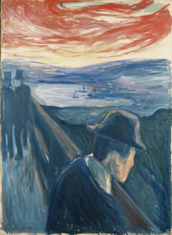 Verzweiflung – Edvard Munch Edvard Munch 105x70