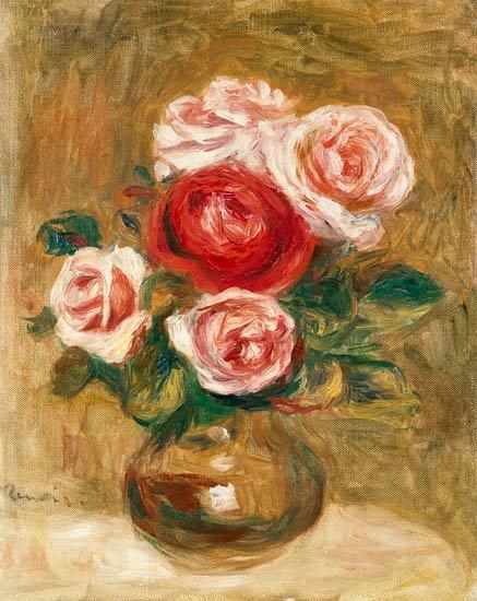 Rosen in einem Topf – Pierre-Auguste Renoir Pierre-Auguste Renoir 70x85