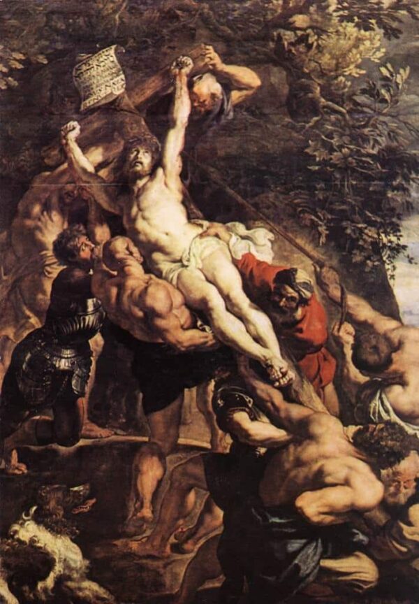 Die Errichtung des Kreuzes – Peter Paul Rubens Peter Paul Rubens 70x105