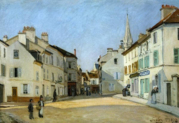 Rue de la Chaussee in Argenteuil – Van Gogh Vincent Van Gogh 105x70