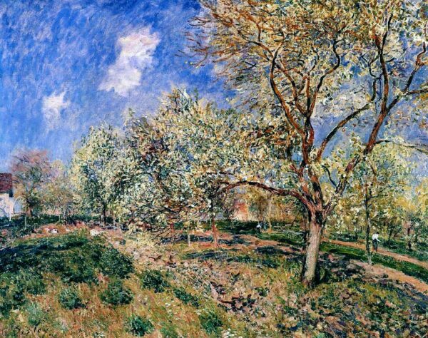 Der Frühling in Veneux – Van Gogh Vincent Van Gogh 85x75