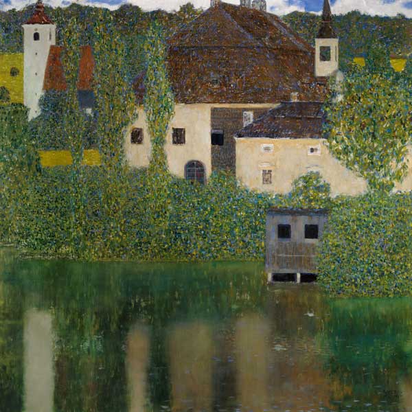 Das Zimmer schließt am Attersee – Gustav Klimt Gustav Klimt 70x70