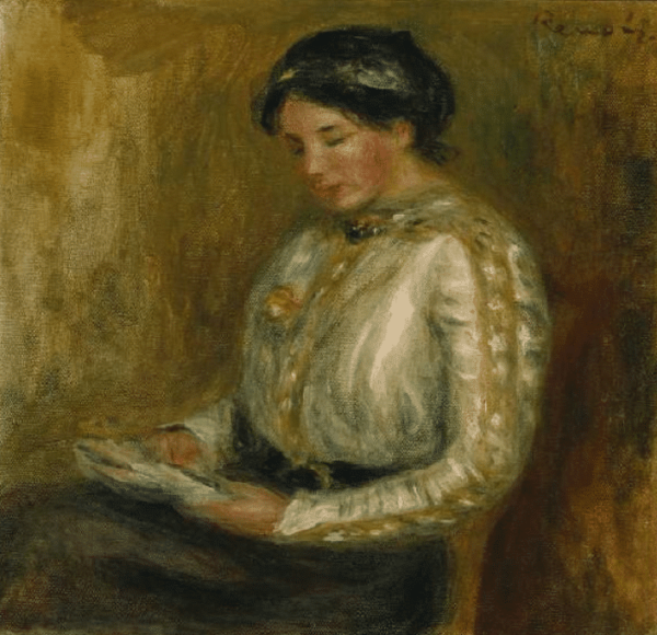 Lesen – Pierre-Auguste Renoir Pierre-Auguste Renoir 70x70