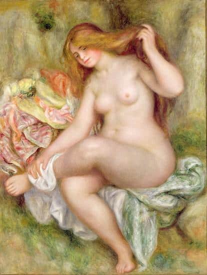 Sitzender Badender, 1903 – Pierre-Auguste Renoir Pierre-Auguste Renoir 70x85