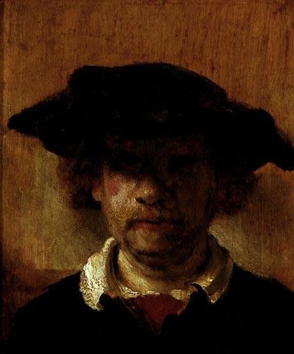 Selbstporträt (1650) – Rembrandt van Rijn Rembrandt van Rijn 70x85