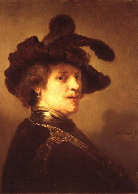 Selbstporträt verkleidet – Rembrandt van Rijn Rembrandt van Rijn 70x105