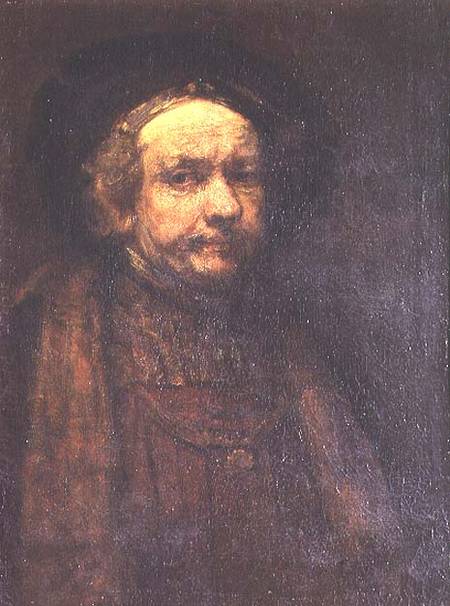 Selbstporträt eines alten Mannes – Rembrandt van Rijn Rembrandt van Rijn 70x85