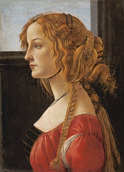 Porträt von Simonetta Vespucci – Sandro Botticelli Sandro Botticelli 70x105