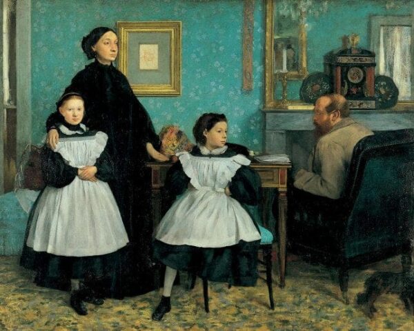 Die Familie Bellelli – Edgar Degas Edgar Degas 85x75