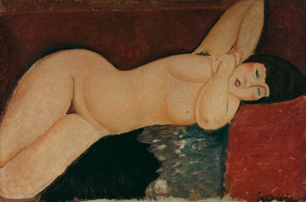 Schlafen nackt – Amedeo Modigliani Amedeo Modigliani 105x70