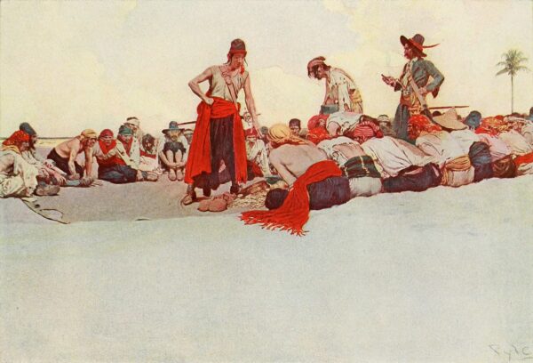 So wurde der Schatz aufgeteilt – Howard Pyle Howard Pyle