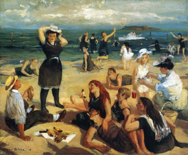 Die Badenden von South Beach – John Sloan John Sloan