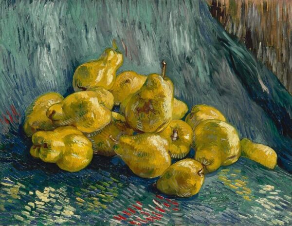 Stillleben mit Quitten – Van Gogh Vincent Van Gogh 85x75