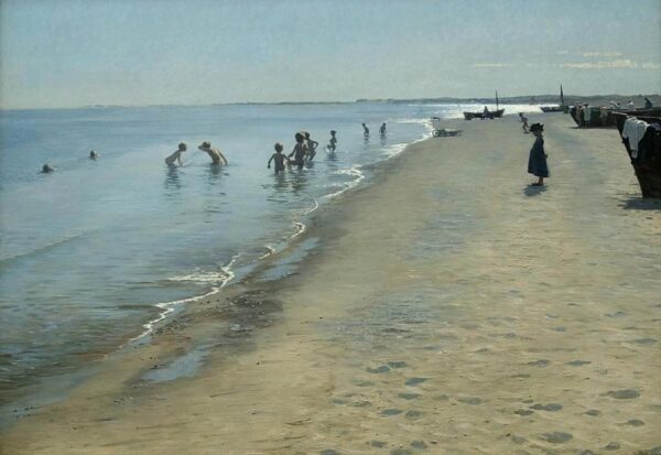 Sommerstag am Südstrand von Skagen – Peder Severin Krøyer Peder Severin Krøyer