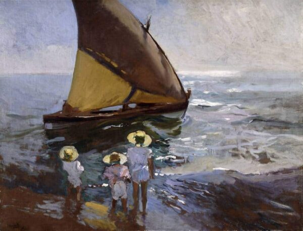 Am Strand von Valence – Sorolla Joaquín Sorolla