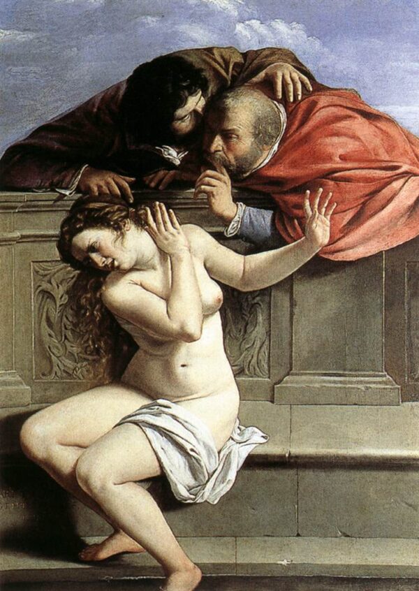 Susanna und die Alten – Artemisia Gentileschi Artemisia Gentileschi 70x105