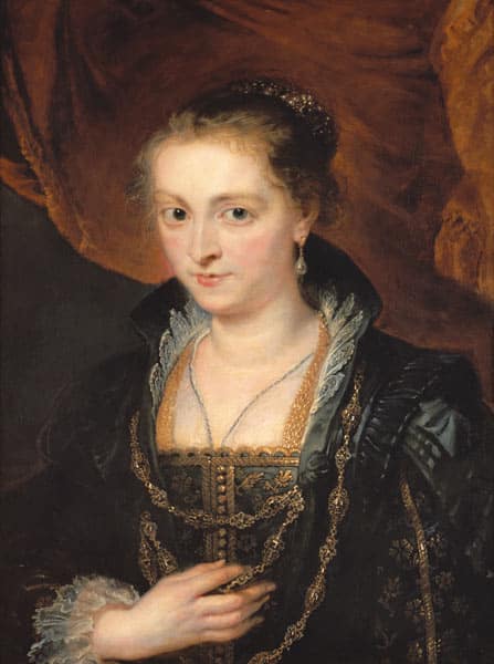 Porträt von Susanna Fourment – Peter Paul Rubens Peter Paul Rubens 70x85