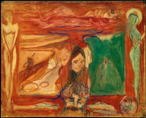 Symbolische Studie – Edvard Munch Edvard Munch 85x75