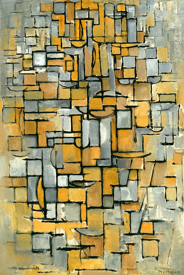 Tabelle I – Mondrian Piet Mondrian 70x105