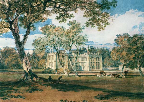 Towneley Halle – William Turner J.M.W. Turner 105x70